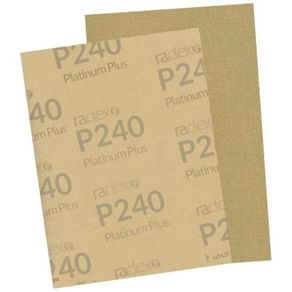 Radex Full Sheet 230x280mm Gold Sand Paper(50 Count Pack)
